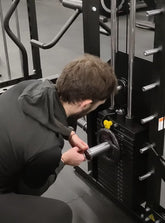 Adaptador para pilha de pesos Para Multi Power Racks ASX